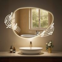 Espejo Inteligente con Sistema de Sonido Bluetooth Pantalla Táctil Multimedia Espejo Inteligente con Sistema de Sonido Bluetooth Pantalla Táctil Multimedia