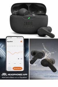 JBL Wave Beam resistente al agua con sonido Deep Bass y 32h de batería JBL Wave Beam resistente al agua con sonido Deep Bass y 32h de batería